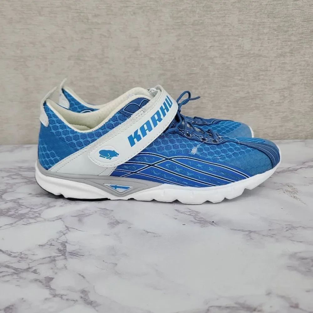 Karhu Flow Tri Finish Blue White Womens Running Sneakers F200130